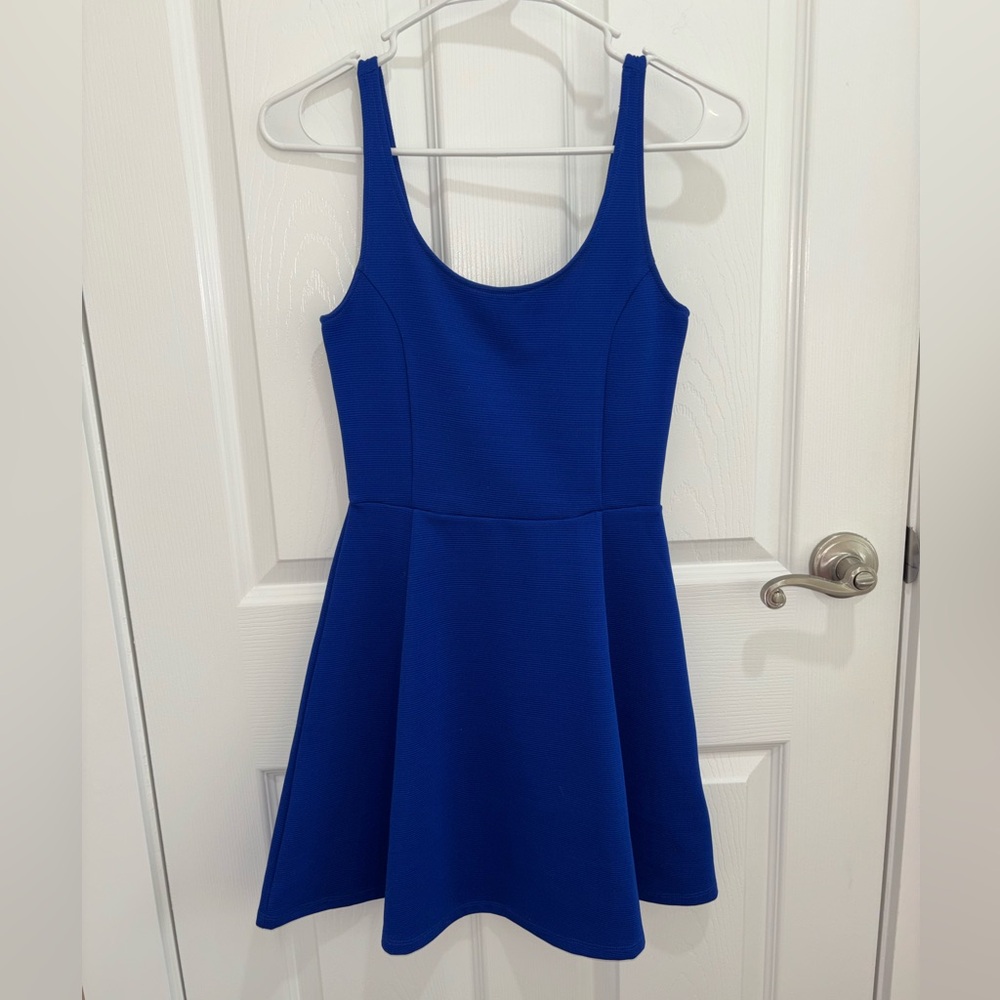 H&M Vibrant Blue Dress